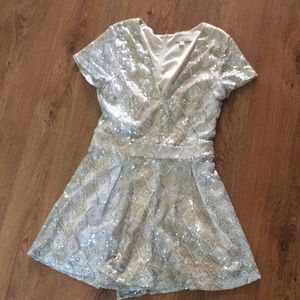 Gianni Bini sequined romper